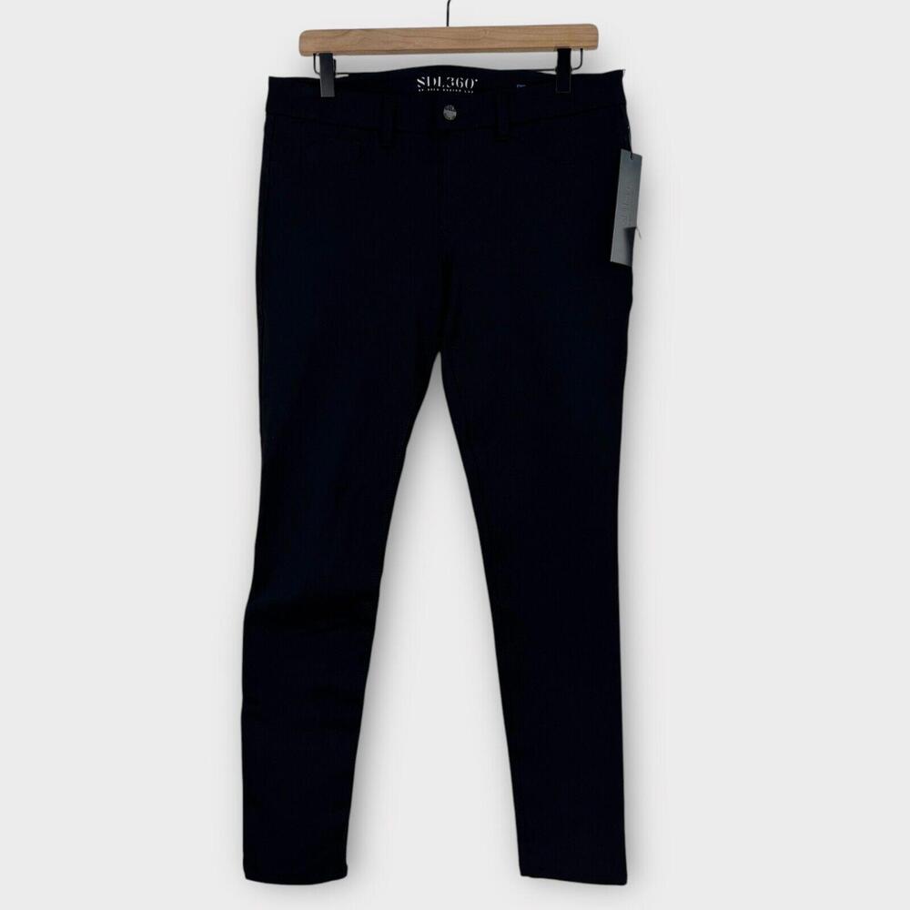 SDL 360 By Sold Design Lab Women’s Size 30 Black Giovanna Skinny Ponte Pant New